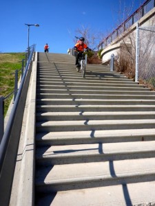 big stairs