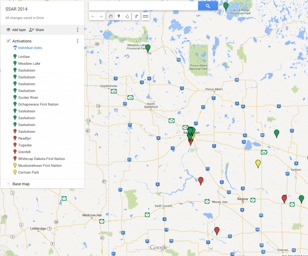 SSAR Map 2014